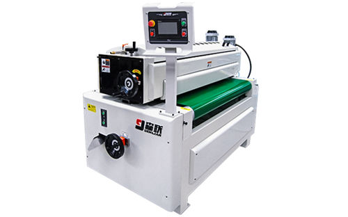 Automatic coating machine - SL-TRS - Chengdu Senlian Woodworker Machinery Co., Ltd. - roller / for ceramics / for marble slabs