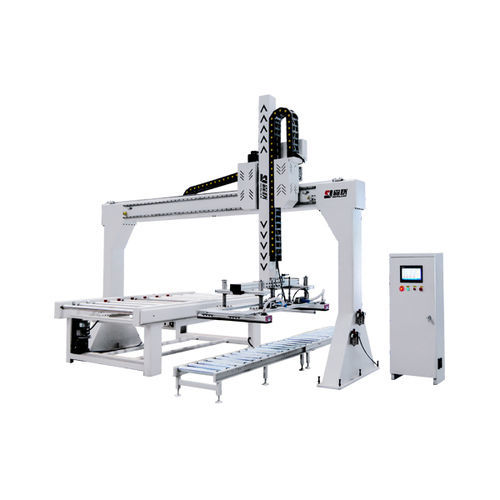 Wood loading and unloading system - SL-FCZ - Chengdu Senlian Woodworker Machinery Co., Ltd. - for marble / for glass / automatic