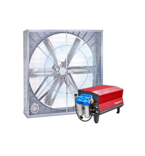 Commercial mist system - HP 14O - 51’’ - GIGOLA & RICCARDI S.P.A. - industrial