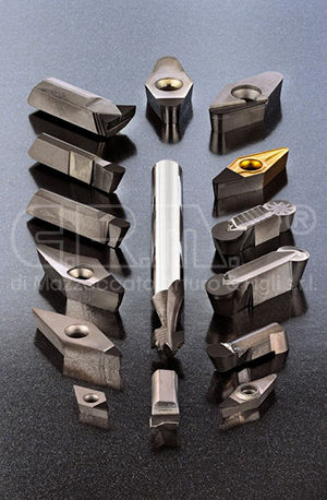 PCD cutting insert - CRM di Mazzoccato Arturo & Figli s.r.l. - PCBN / polycrystalline diamond / custom-made