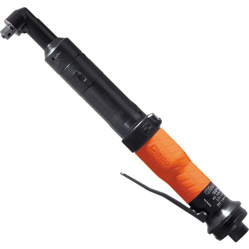 Pneumatic nutrunner 24 series Cleco Tools rightangle / with shut