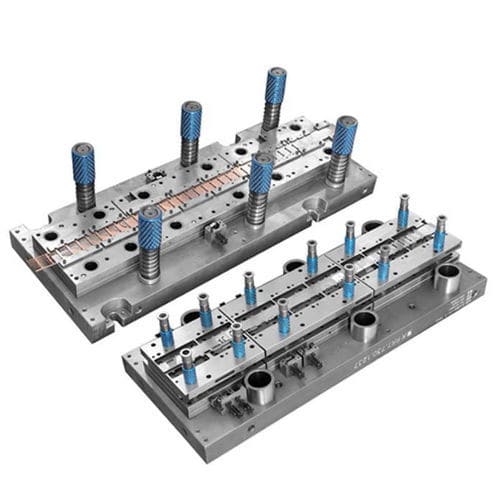 Mobile stamping unit - HLC METAL PARTS LTD - pneumatic-hydraulic / 5-axis / glass