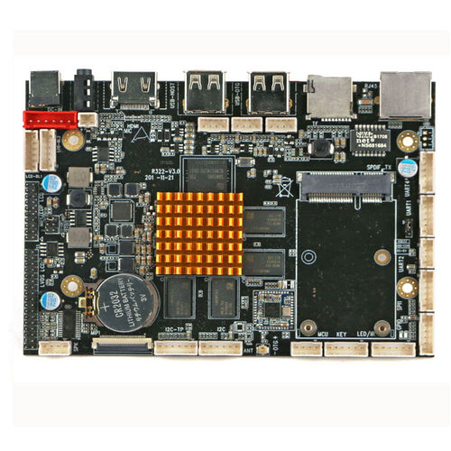 Mini-ITX mainboard - HM-RK322 - Highton Electronics Co.,Ltd - quad-core / Rockchip RK3288 SoC / AMD