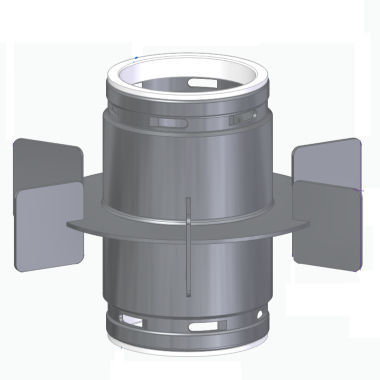 Rushton turbine impeller - Biotehniskais centrs