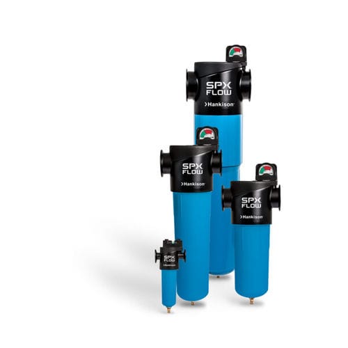 Compressed air filter - NGF series - HANKISON - cartridge / pressure / for separation