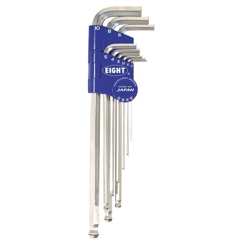L Allen wrench - BCT-S9 - Eight Tool - with hexagonal head / set / taper head