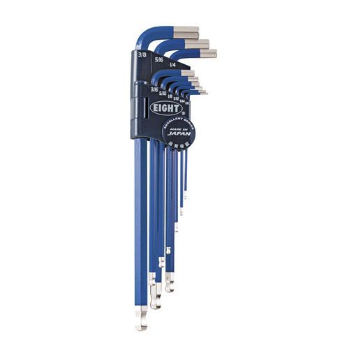 L Allen wrench - TEL-S9NBL - Eight Tool - with hexagonal head / set / taper head