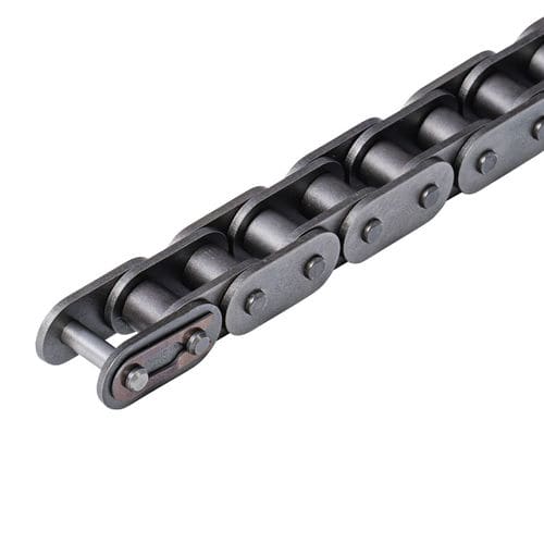 Straight side-bar chain - ZEXUS CHAIN Co., Ltd. - transmission / steel / roller