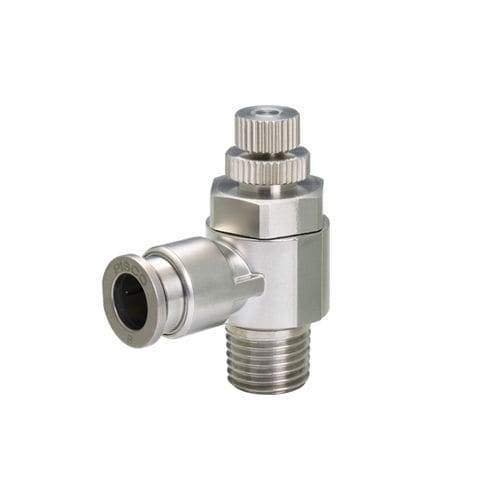 Needle valve - SSNC series - NIHON PISCO CO., Ltd. - with handwheel / flow regulator / for water