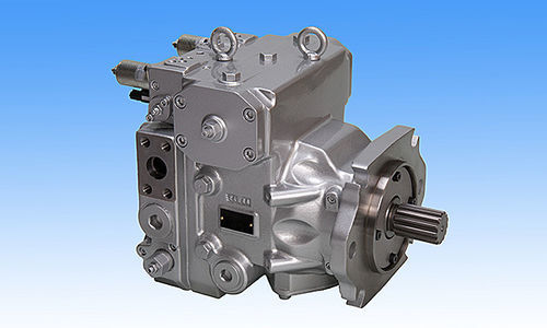 Hydraulic axial piston pump - K8V series - Kawasaki Industrial Equipment - hydraulically-operated / manually-controlled / electrically-actuated
