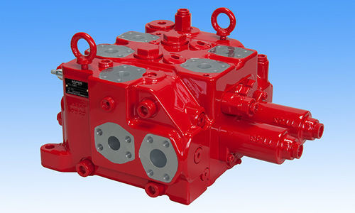 Hydraulically-operated valve - KLW28 - Kawasaki Industrial Equipment - for control