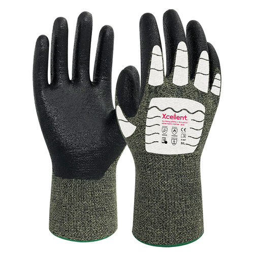 Work protection gloves - X-007 - Xcellent Safety GmbH - handling / welding / for the automotive industry