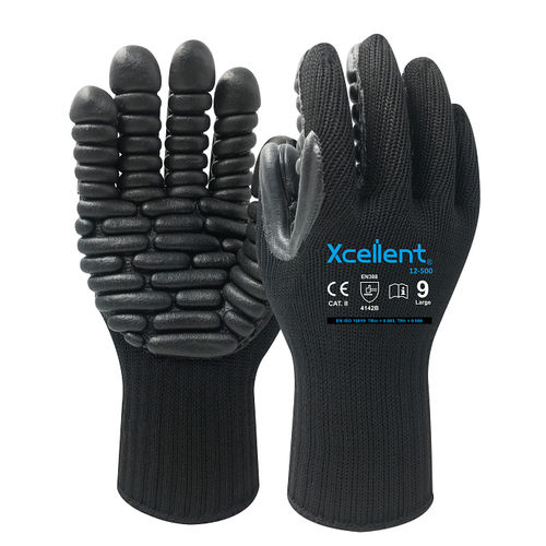 Vibration damping protection gloves 12500 Xcellent Safety GmbH