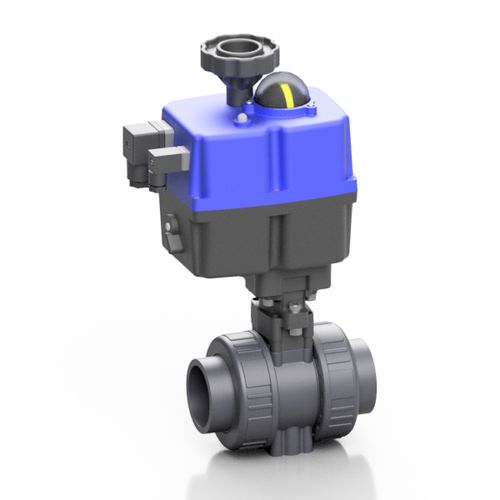 Ball valve - EBK1 - Effast - electrically-actuated / for control / blanketing