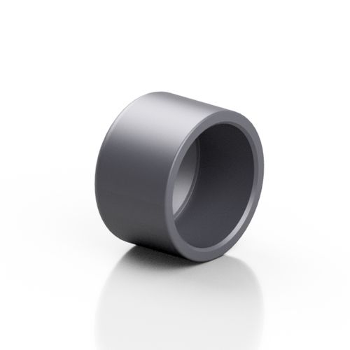 Non-threaded end cap - RARCAA series - Effast - round / PVC-U / for tubes
