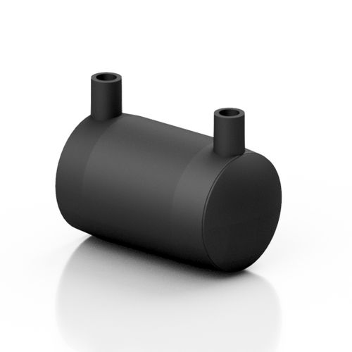 Non-threaded end cap - REPCAD series - Effast - round / PE / electrofusion