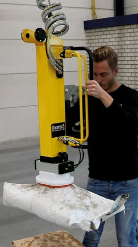Vacuum tube lifting device - Dotec - for sacks