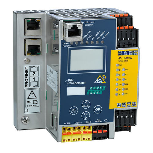 Communication gateway - BWU395 - Bihl+Wiedemann GmbH - Ethernet / Fieldbus / ASi