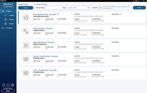 Management software - AISVision - ASUSTeK computer INC - analysis / visualization / database