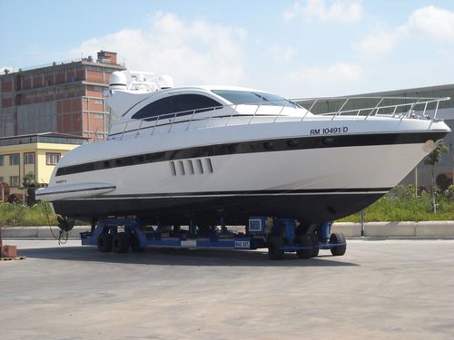 Boat self-propelled trailer - Eden Tech Srl - 3-axle / for heavy loads
