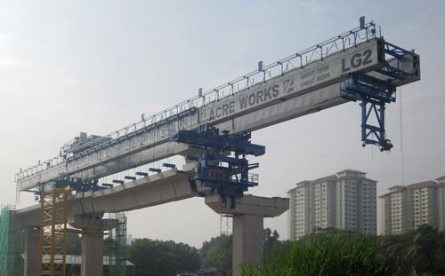 Span-by-span launching gantry - Eden Tech Srl - for bridge construction