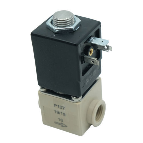Media separated solenoid valve - P107 - GEVASOL - direct-operated / 2-way / NC