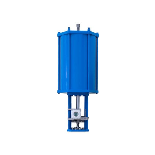 Pneumatic actuator - VB series - Neles - linear / piston / rugged