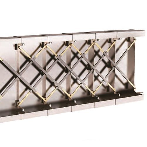 Synchronous telescopic cover - SYNCHRO-TEL - PEI srl - pantograph / for machine tools