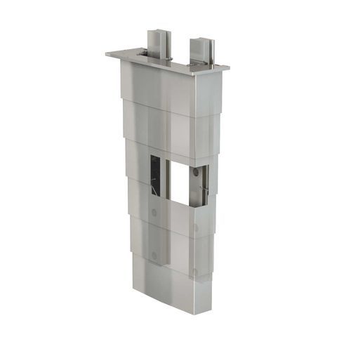 Vertical telescopic cover - PEI srl - for machine tools