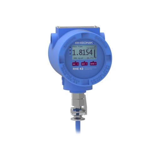 Mass flow transmitter - RHE 42  - Rheonik Messtechnik GmbH - volume / for liquids / gas