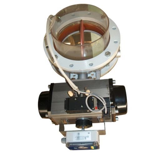 Butterfly valve - DKA series - HOSOKAWA SOLIDS, S.L. - vacuum / for pipelines / for bulk materials