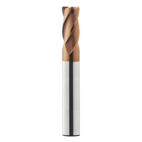 Corner radius milling cutter - Eco-Line - KRSF Series - Karcan Cutting Tools - solid carbide / finishing / roughing