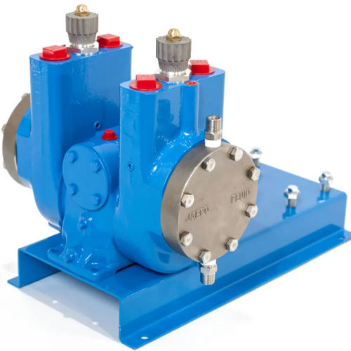 Plunger pump - 511-Duplex series - JAECO Fluid Systems - water / hydraulically-operated / stationary