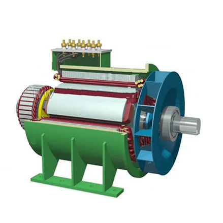 Synchronous generator - Elom Motor - AVR / high-voltage / compact