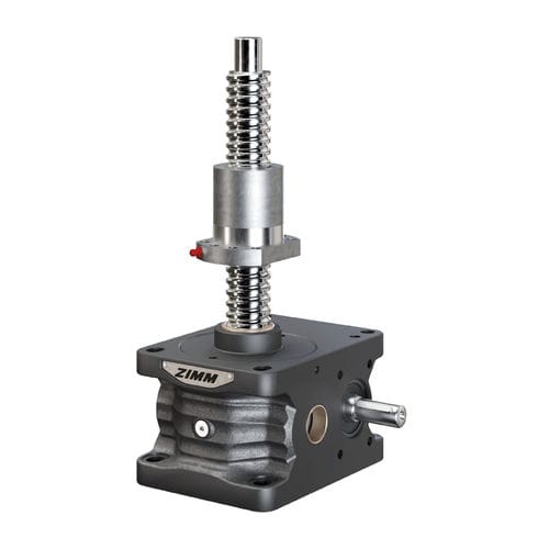 Ball screw jack - ZE-H series - ZIMM GmbH - worm gear