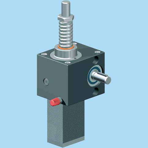 Trapezoidal screw jack - GSZ series - ZIMM GmbH - safety nut