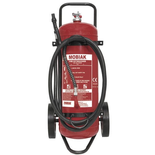 Dry powder extinguisher - MBK17-500PA-EXT-VR - MOBIAK - wheeled