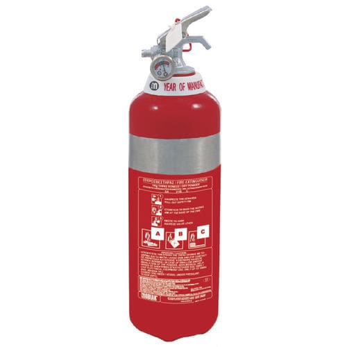 Dry powder extinguisher - MBK02-010PA-P1S - MOBIAK - portable