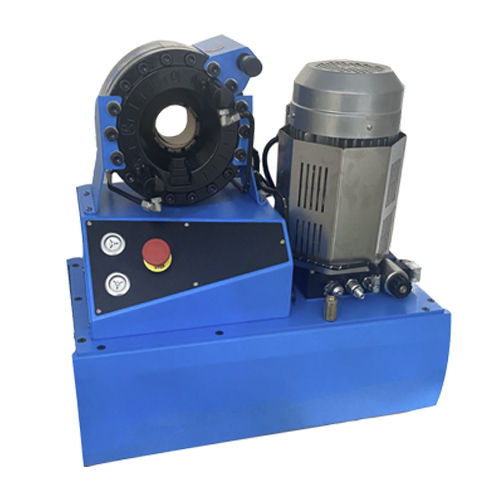 Hose crimping machine - YB-P18X - Guangzhou YuBen Hydraulic Technology Co., Ltd. - semi-automatic / hydraulic / compact