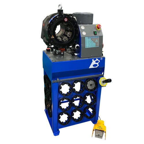 Hose crimping machine - YB-P32E - Guangzhou YuBen Hydraulic Technology Co., Ltd. - automatic / hydraulic / high-capacity