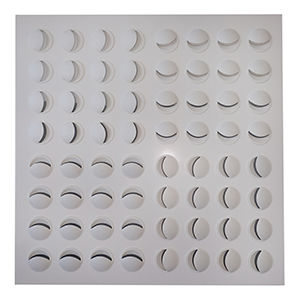 Circular air diffuser - OD Series - GMCAIR HVAC SYSTEMS AND EQUIPMENTS LLC - square / ceiling / surface mounted
