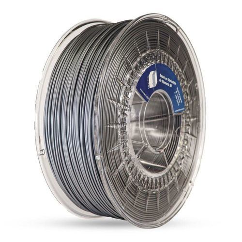 3D printer PLA filament - FRANCOFIL - eMotionTech - 1,75 mm / silver-colored / non-toxic