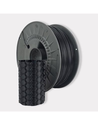 3D printer PET filament - PETG 1.75MM NOIR - eMotionTech - 1,75 mm / black / transparent
