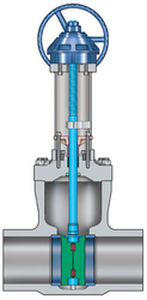 Gate valve - VELAN - with handwheel / shut-off / parallel-seat