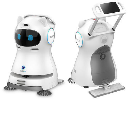 Floor cleaning robot - C30 - Keenon Robotics Co., Ltd. - dry cleaning / AI-powered autonomous / mobile