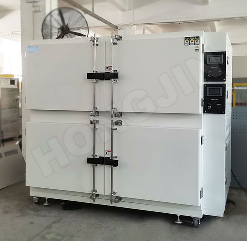 Chamber oven - HJ series - Dongguan Hongjin Test Instrument Co.,Ltd. - hot air / stainless steel / automatic