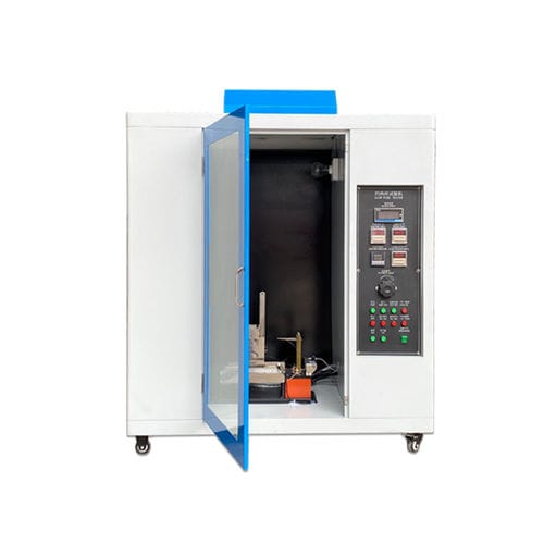 Fire reaction testing machine - Dongguan Hongjin Test Instrument Co.,Ltd. - PLC-controlled / material / for plastics