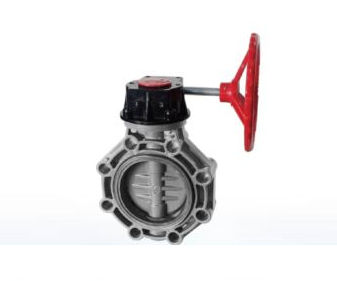 Butterfly valve - Xiamen Keheng Plastic Co., Ltd. - with handwheel / for control / for water