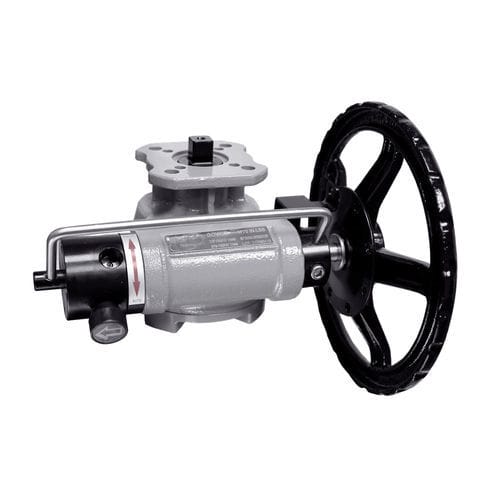 Manual valve actuator - GOW series  - Max-Air Technology - rotary / IP67 / ISO