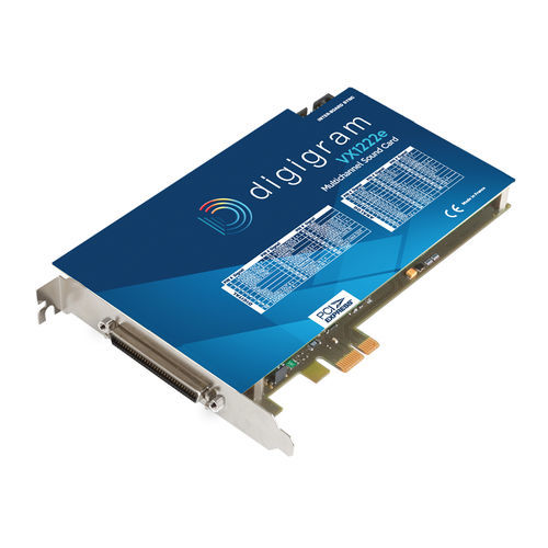 PCI Express sound card - VX1222E - DIGIGRAM - low-profile / multi-channel